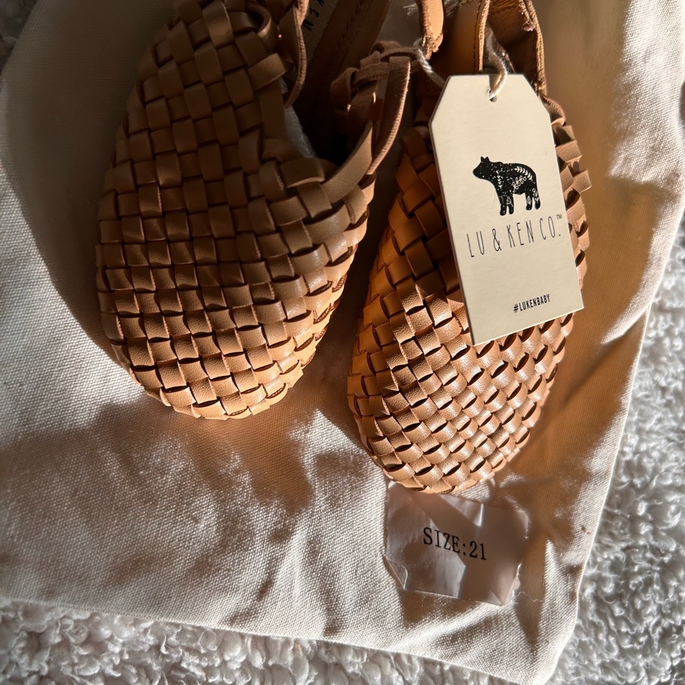 Lu & Ken Co Vegan Leather mule sandals